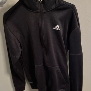 Classic Adidas full zip hoodie